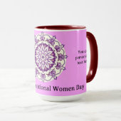 Mug Modern IWD 2026 Strategic Empowerment Custom (Devant droit)