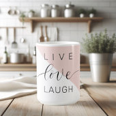 Mug Modern Love Laugh Motivation positive