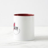 Mug Modern Love Norvège Drapeau scandinavie Souvenir (Centre)