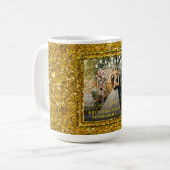 Mug Modern LOVE Photo Collage Saint Valentin (Devant gauche)