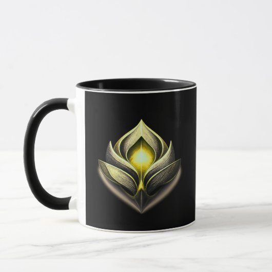 Mug Modern Luxury Emblem | Clean Abstract Design (Gauche)