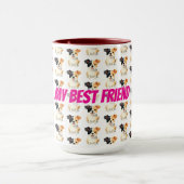 Mug Modern Luxury Grooming Dog Personalized Collection (Centre)
