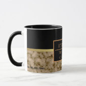 Mug Modern Marble Business Ajouter un nom (Gauche)