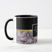 Mug Modern Marble Business Ajouter un nom (Gauche)