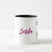 Mug Modern Mid Century Cats texte modifiable (Centre)