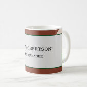 Mug Modern Minimalist Plain (Devant droit)