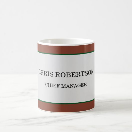 Mug Modern Minimalist Plain (Centre)