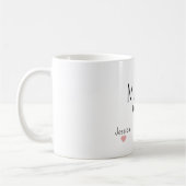Mug Modern Mom Kids nomme la fête des mères (Gauche)