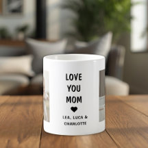 Modern Mothers Day Photo Gift for Mom