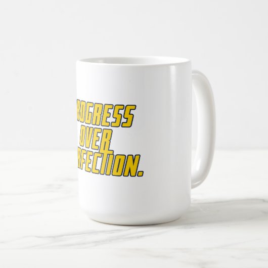Mug – Modern Motivational Coffee & Tea Cup (Devant droit)