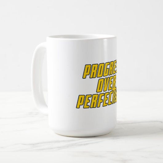 Mug – Modern Motivational Coffee & Tea Cup (Devant gauche)