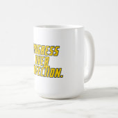Mug – Modern Motivational Coffee & Tea Cup Koffiemok (Voorkant rechts)