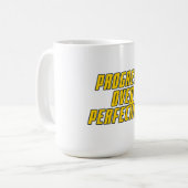Mug – Modern Motivational Coffee & Tea Cup Koffiemok (Voorkant links)