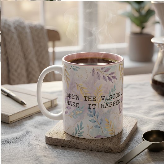 Mug Modern Motivational Quote Typography