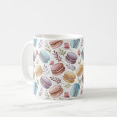 Mug Modern Personalized Macaron Desserts (Devant gauche)
