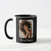 Modern Personalized Photo and Name Create your own