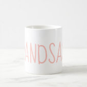 Mug Modern Pink 60 et Sassy 60e anniversaire cadeau (Centre)