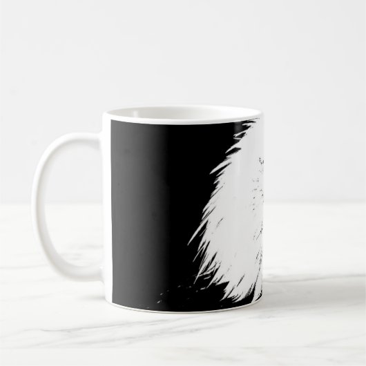 Mug Modern Pop Art Eagle Head Modèle Ajouter Votre Tex (Gauche)