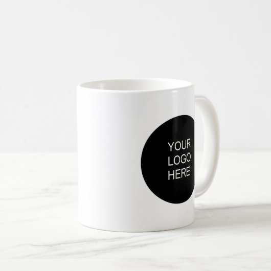 Mug Modern Simple Template Upload Your Business Logo (Devant droit)