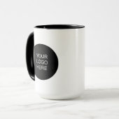 Mug Modern Simple Upload Your Business Logo Combo (Devant gauche)