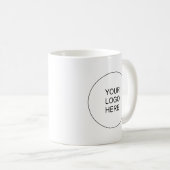 Mug Modern Sleek Template Upload Your Company Logo (Devant droit)