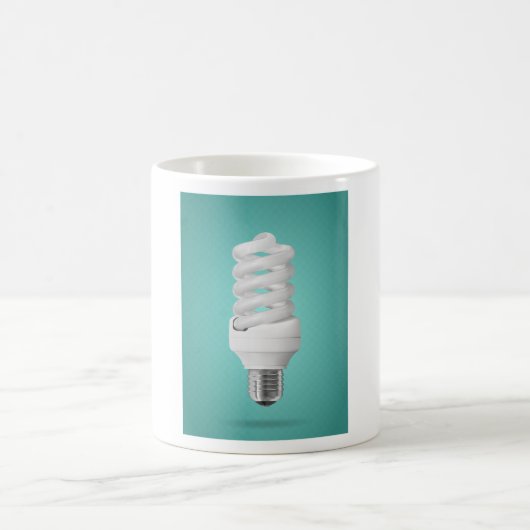 Mug Modern Spiral Compact Fluorescent Lightbulb (Centre)