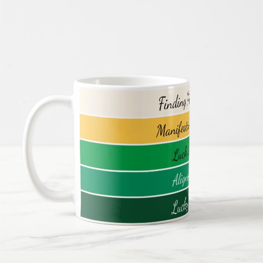 Mug Modern St. Patrick’s Day Gradient (Gauche)