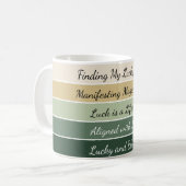 Mug Modern St. Patrick’s Day Gradient (Devant gauche)