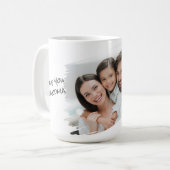 Mug Modern Street Art Ajouter Votre Photo Aimer Vous G (Devant gauche)