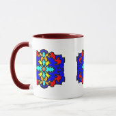 Mug Modern Tribal Cross (Gauche)