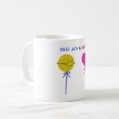 Mug Modern Valentines Day Typography  (Devant gauche)