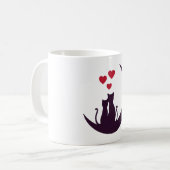 Mug Modern Valentines Day Typography  (Devant gauche)
