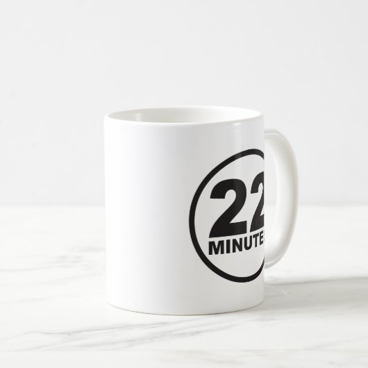 Mug Moderne - 22 minutes (Devant droit)