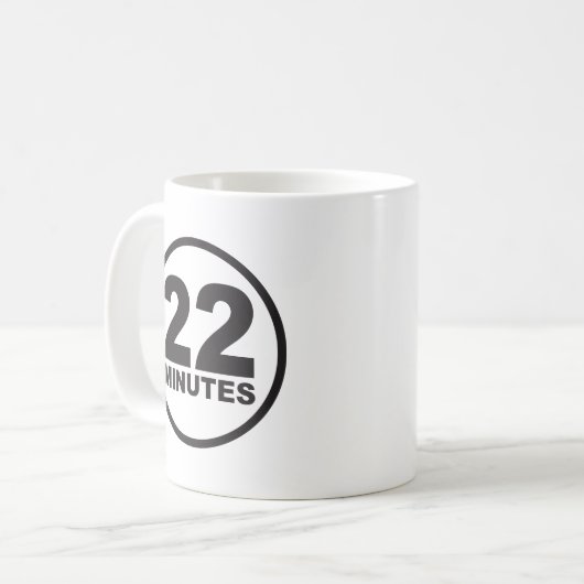 Mug Moderne - 22 minutes (Devant gauche)