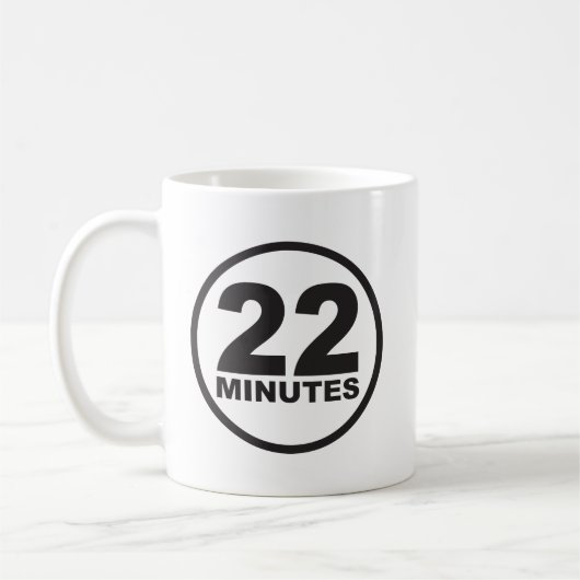 Mug Moderne - 22 minutes (Gauche)