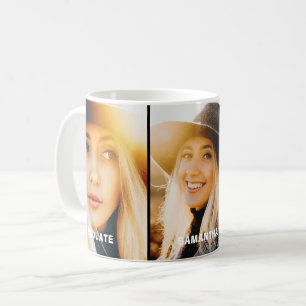Mug Moderne 3 Photo Collage Graduation