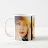 Mug Moderne 3 Photo Collage Graduation (Gauche)