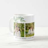 Mug Moderne 3 Photo de verdure (Devant gauche)
