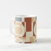 Mug Moderne Abstrait Géométrique du Milieu du Siècle (Devant gauche)