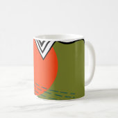 Mug Moderne Abstraite du milieu du siècle (Devant droit)