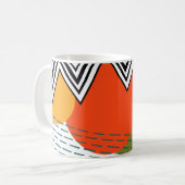 Mug Moderne Abstraite du milieu du siècle (Devant gauche)