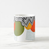 Mug Moderne Abstraite du milieu du siècle (Centre)