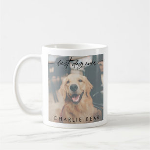 Mug Moderne Best Dog Ever Dark Photo Overlay Script