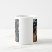 Mug Moderne Best Dog Ever Dark Photo Overlay Script (Centre)