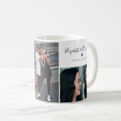 Mug Moderne Best Friends 3 Photo Collage BFF Besties (Devant droit)