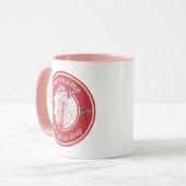 Mug Moderne Cold Smoothies fruitière Nom du personnel (Devant gauche)