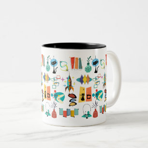 Mug moderne des années 50 au milieu du siècle