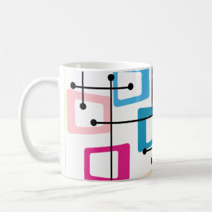 Mug Moderne du milieu du siècle atomique