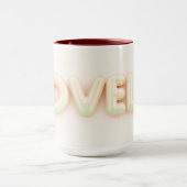 Mug Moderne écriture Jolie esthétique (Centre)