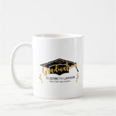 Mug Moderne Elegant Senior Golden Black (Gauche)